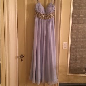 Beautiful ocean blue gown